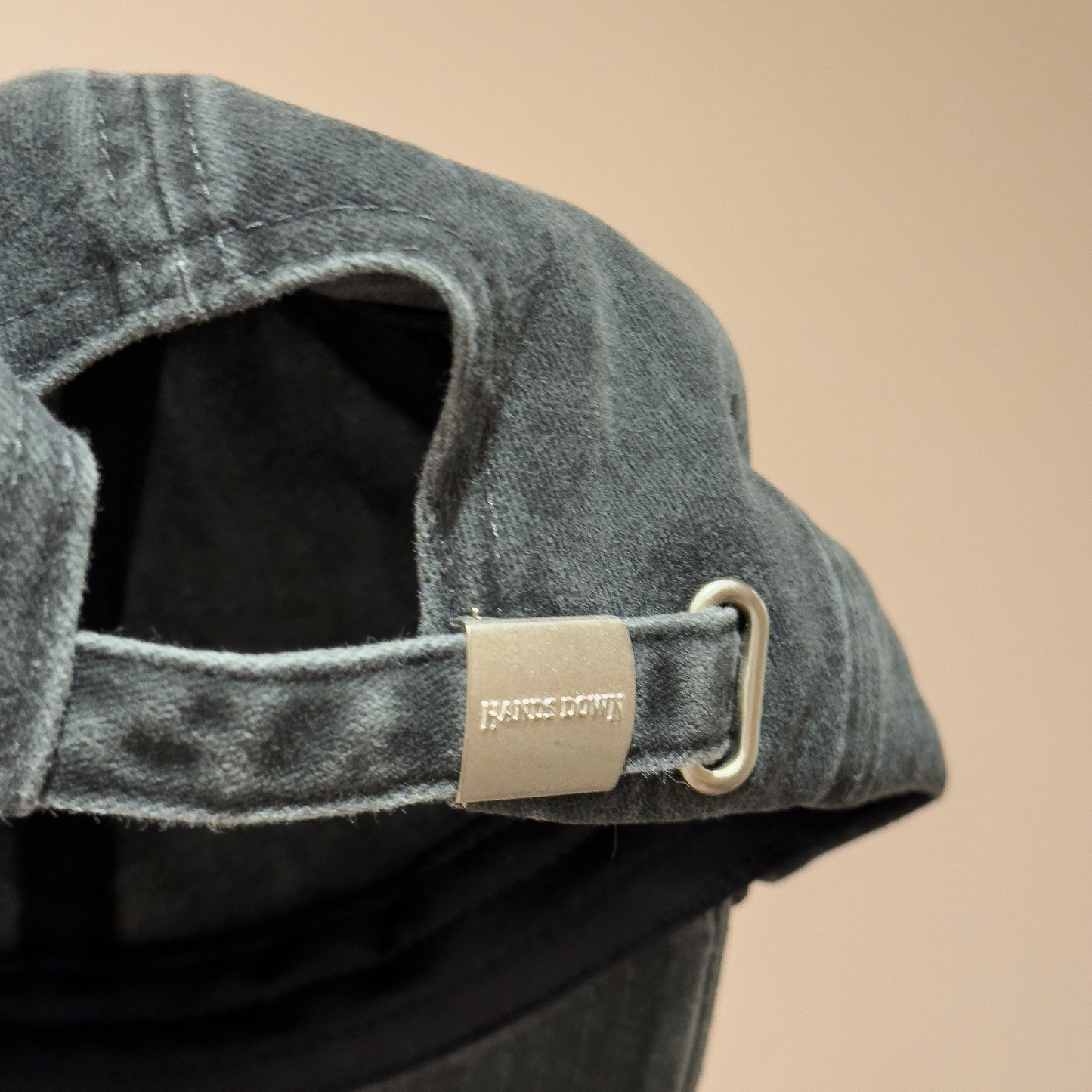 Washed Grønland dadcap - Sort, Blå, Olivengrønn og Burunder rød