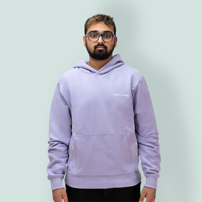 Løkka hettegenser – Lavender Lilla/Rosa/Grå